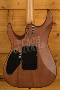 Schecter C-1 Exotic Spalted Maple - Satin Natural Vintage Burst