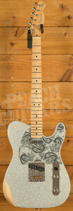 Fender Brad Paisley Road Worn Telecaster | Maple - Silver Sparkle