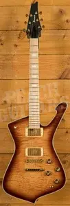 Ibanez Iceman IC420MFM - Caramel Burst Low Gloss