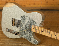 Fender Brad Paisley Road Worn Telecaster | Maple - Silver Sparkle