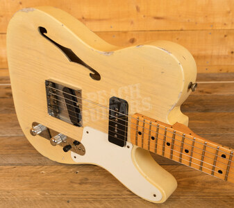 Fender Custom Shop Limited P90 Tele Relic Thinline Natural