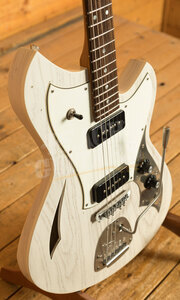 Novo Nucleus Miris J | Mary Kaye White - Parchment Pickguard