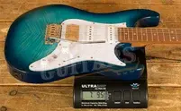 Ibanez AZ22S1F AZ Series Standard - Transparent Turquoise Burst