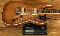 Schecter C-1 Exotic Spalted Maple - Satin Natural Vintage Burst