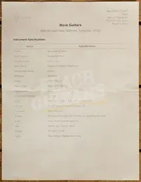 Novo Signature Series Serus J | Dark Side Sparkle - Signed and Numbered