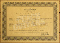 Nik Huber Dolphin '59 | Double Stain Faded Sunburst w/Exceptional Flame Maple Top