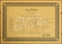 Nik Huber Dolphin '59 | Double Stain Faded Sunburst w/Exceptional Flame Maple Top