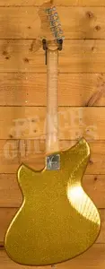 Novo Custom Series Serus J | Your Gold Dress Sparkle - Aged Pearloid Pickguard