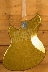 Novo Custom Series Serus J | Your Gold Dress Sparkle - Black Pickguard