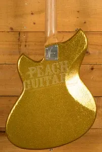 Novo Custom Series Serus J | Your Gold Dress Sparkle - Black Pickguard
