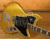 Novo Custom Series Serus J | Your Gold Dress Sparkle - Black Pickguard