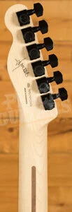 Fender Jim Root Telecaster - Ebony - Flat White