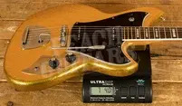 Novo Custom Series Serus J | Your Gold Dress Sparkle - Black Pickguard
