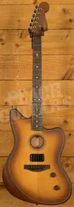 Fender Acoustasonic Standard Jazzmaster - Rosewood - Honey Burst