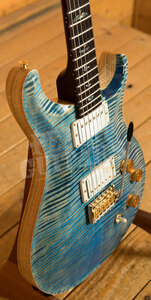 PRS Wood Library DGT Faded Blue Jean - All Rosewood Neck