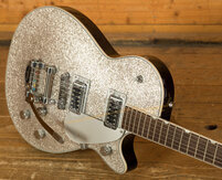 Gretsch G5230T Electromatic Sparkle Jet FT Single-Cut Silver Sparkle