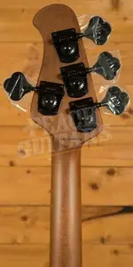 Sterling RAY34HHPB StingRay HH Bass - Burled Amber