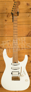 Charvel Pro-Mod DK24 HSS 2PT CM | Caramelized Maple - Snow White