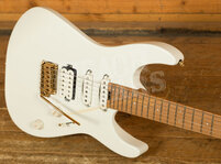 Charvel Pro-Mod DK24 HSS 2PT CM | Caramelized Maple - Snow White