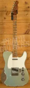 Fender Custom Shop Masterbuilt Dale Wilson 57 Tele - Heavy Relic Ice Blue Metallic