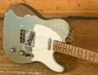 Fender Custom Shop Masterbuilt Dale Wilson 57 Tele - Heavy Relic Ice Blue Metallic