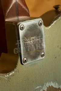 Fender Custom Shop Masterbuilt Dale Wilson 57 Tele - Heavy Relic Ice Blue Metallic