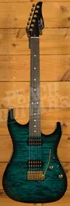 Suhr Standard Thin Burst Limited Edition - Trans Teal