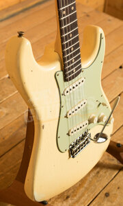 Fender Custom Shop 61 Strat Relic - Aged Vintage White