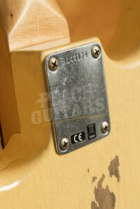 Fender Custom Shop 61 Strat Relic - Aged Vintage White