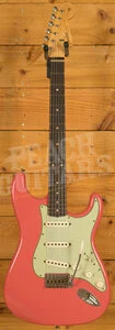 Fender Custom Shop 61 Strat Journeyman Relic - Faded Fiesta Red