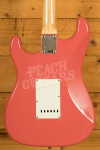 Fender Custom Shop 61 Strat Journeyman Relic - Faded Fiesta Red