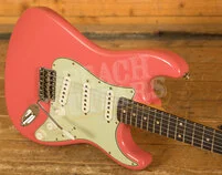 Fender Custom Shop 61 Strat Journeyman Relic - Faded Fiesta Red