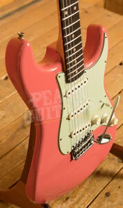 Fender Custom Shop 61 Strat Journeyman Relic - Faded Fiesta Red