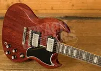 Gibson Custom 1961 Les Paul SG Standard Reissue Stop-Bar | Cherry Red - VOS