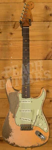 Fender Custom Shop Masterbuilt Dale Wilson 61 Strat - Heavy Relic Shell Pink