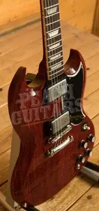 Gibson Custom 1961 Les Paul SG Standard Reissue Stop-Bar | Cherry Red - VOS
