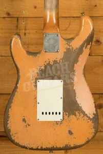 Fender Custom Shop Masterbuilt Dale Wilson 61 Strat - Heavy Relic Shell Pink