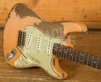 Fender Custom Shop Masterbuilt Dale Wilson 61 Strat - Heavy Relic Shell Pink