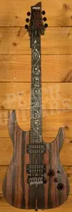 Schecter C-1 Exotic Ebony - Ebony - Natural Satin