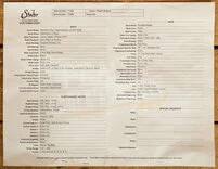 Suhr Standard Plus Trans Blue Denim/Slate Pau Ferro *Used*