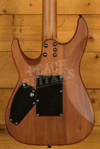 Schecter C-1 Exotic Ebony - Ebony - Natural Satin