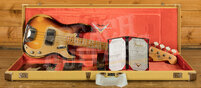Fender Custom Shop Masterbuilt Levi Perry 58 Precision Bass | Heavy Relic Faded Chocolate Sunburst