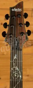 Schecter C-1 Exotic Ebony - Ebony - Natural Satin