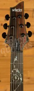 Schecter C-1 Exotic Ebony - Ebony - Natural Satin