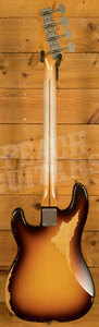 Fender Custom Shop Masterbuilt Levi Perry 58 Precision Bass | Heavy Relic Faded Chocolate Sunburst