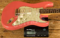 Fender Custom Shop 61 Strat Journeyman Relic - Faded Fiesta Red