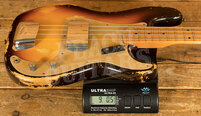 Fender Custom Shop Masterbuilt Levi Perry 58 Precision Bass | Heavy Relic Faded Chocolate Sunburst
