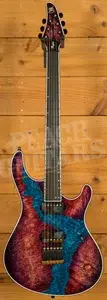 Mayones NAMM 2026 Regius Transparent Custom Colour/Resin Top