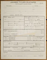 James Tyler Guitars | Studio Elite Left Handed - Candy Apple Red Shmear