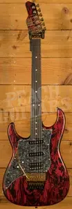 James Tyler Guitars | Studio Elite Left Handed - Candy Apple Red Shmear